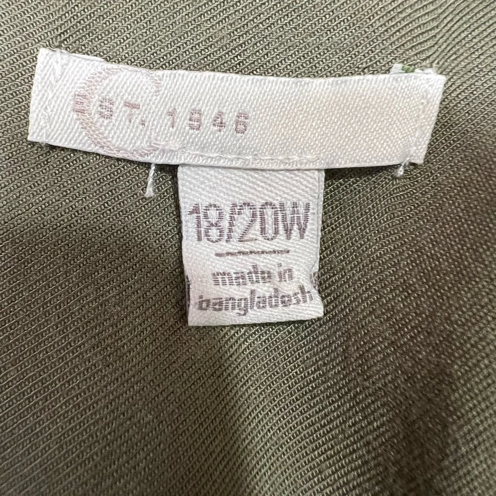 Cato Olive Green Women's Vest‎